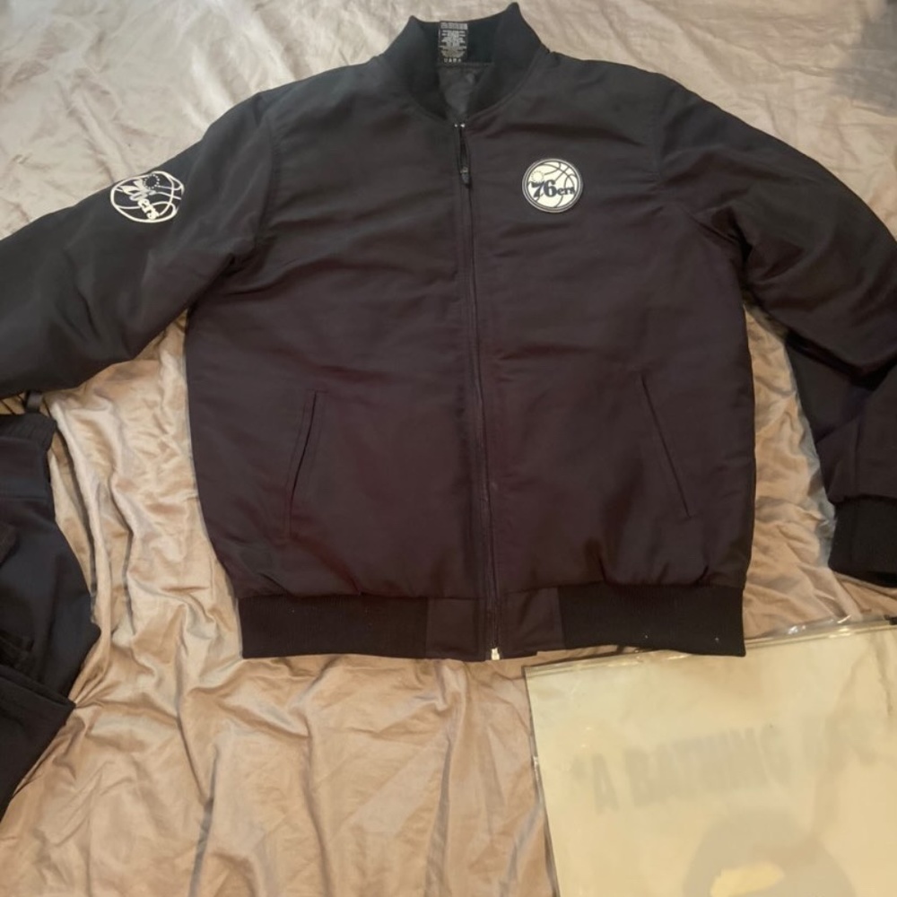 76er bomber jacket